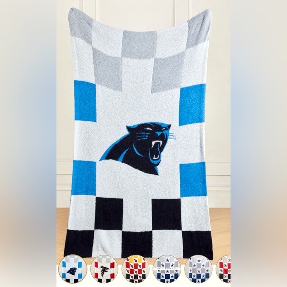 NWT NFL CAROLINA PANTHERS the Styled Collection Blanket